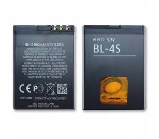 Battery For Nokia 3600 , Part Number: BL-4S