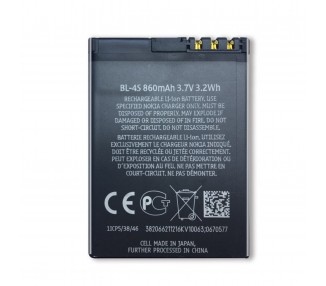 Bateria Original Interna Bl4S Bl-4S Para Nokia X3-02 2680 3600 6208