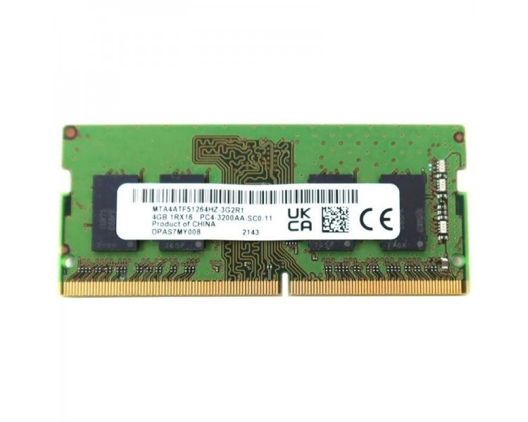 h2Modulo de memoria portatil MTA4ATF51264HZ 3G2R1 h2divbr divdivh2Especificaciones h2pulliCapacidad de memoria 4GB liliTipo de 
