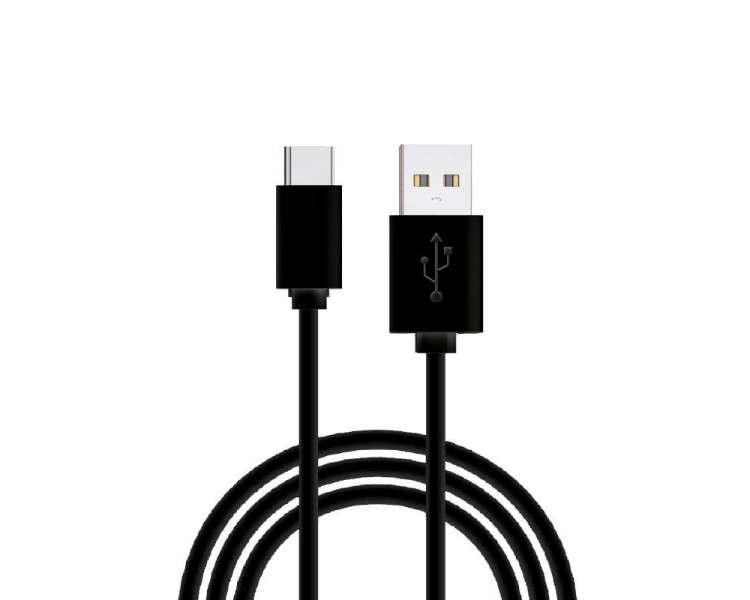 COOL CABLE USB  TIPO-C (1.2 METROS) NEGRO 2.4 AMP