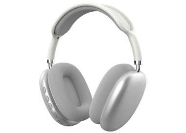 COOL AURICULARES STEREO BLUETOOTH CASCOS ACTIVE MAX BLANCO-PLATA