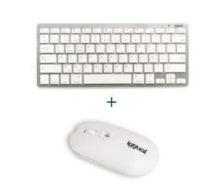 iggual Kit bundle teclado raton YANG Bluetooth