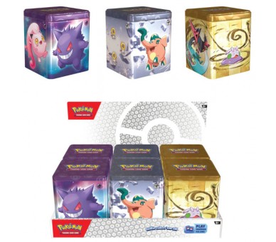 POKEMON TRADING CARD SCARLET & PURPLE BIG METAL BOX (ENG)