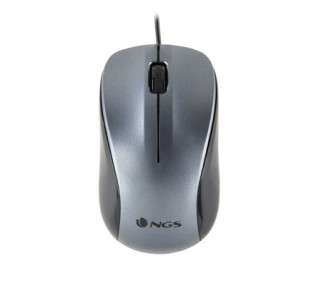 Raton optico ngs wired crew gris