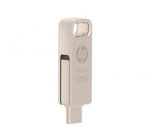 USB 32 HP 128GB X206C OTG TYPE C METAL