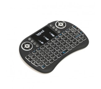 iggual Mini teclado inalambrico con panel tactil