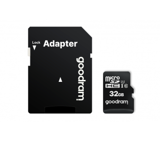 MICRO SD GOODRAM 32GB C10 UHS I CON ADAPTADOR