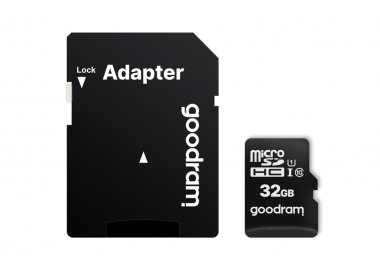 MICRO SD GOODRAM 32GB C10 UHS I CON ADAPTADOR