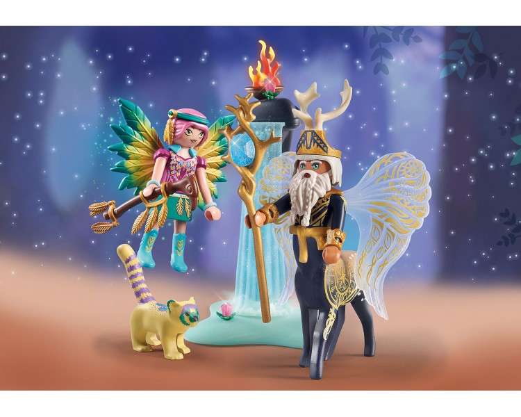 Playmobil ayuma abjatus con knight fairy