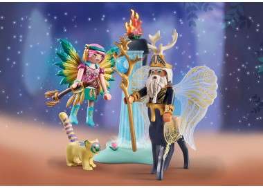 Playmobil ayuma abjatus con knight fairy