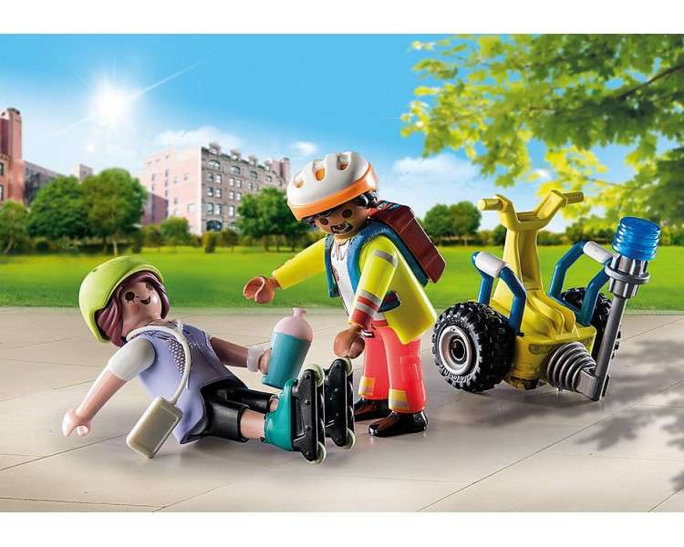 Playmobil starter pack rescate con balance
