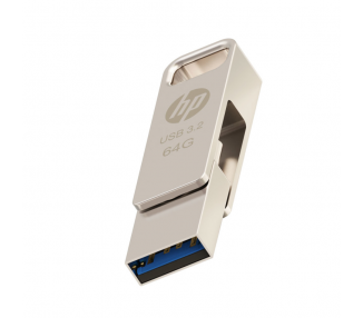 USB 32 HP 64GB X206C OTG TYPE C METAL