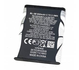 Battery For Nokia 2610 , Part Number: BL-5B