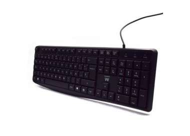 Ewent EW3001 teclado escritura silenciosa USB