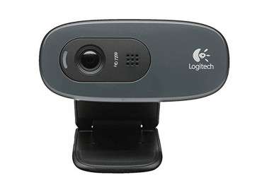 Logitech C270 WebCam HD 720p 3Mpx USB Negra