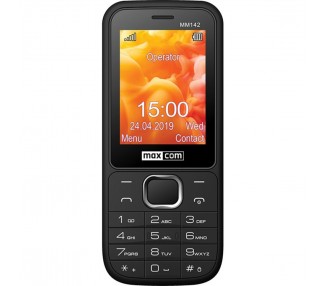 Telefono movil maxcom classic mm142 negro