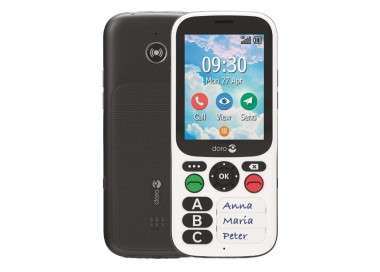 Telefono movil doro 780x black white