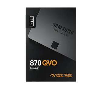 Samsung 870 QVO SSD 1TB 25 SATA3