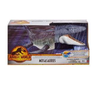 Figura mattel jurassic world mosasaurus defensor