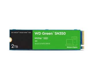 WD Green SN350 WDS200T3G0C SSD 2TB PCIe NVMe 30