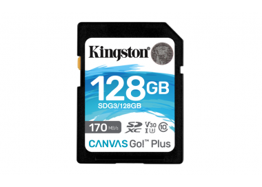 128GB SDXC Canvas Go PlusKingston Canvas Go Plus Tarjeta