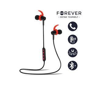 Auriculares bluetooth forever 4sport bsh 400 red