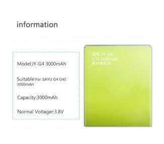 Batterie JY-G4 Batterie interne d'origine pour JIAYU G4 G4S G4T G4C G5 G5S 3000 mah  - 2