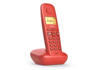 Telefono fijo inalambrico gigaset a270 rojo