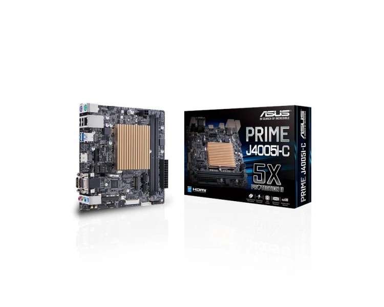 Asus Placa Base J4005I C mITX CPU integrada