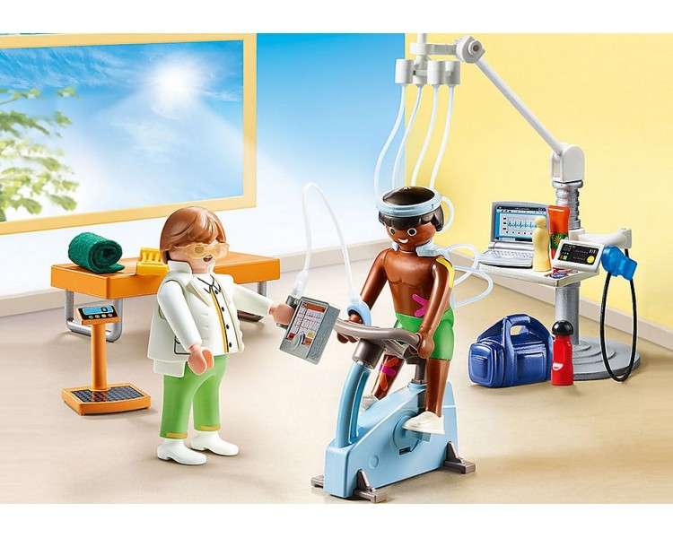 Playmobil ciudad hospital fisioterapeuta