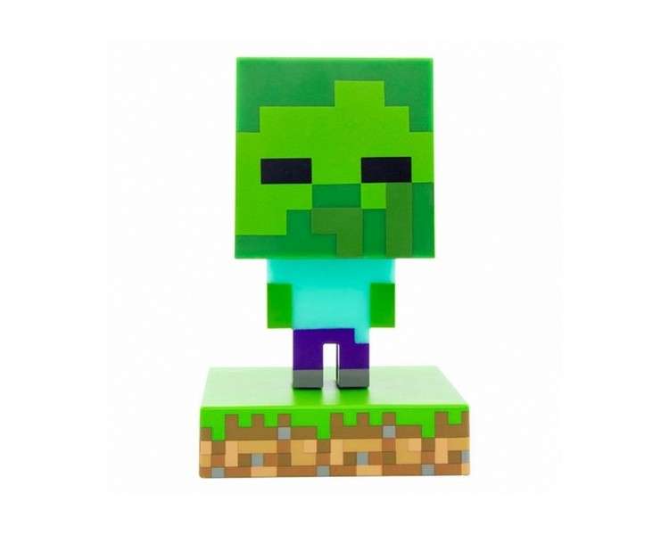 Lampara paladone icon minecraft zombie