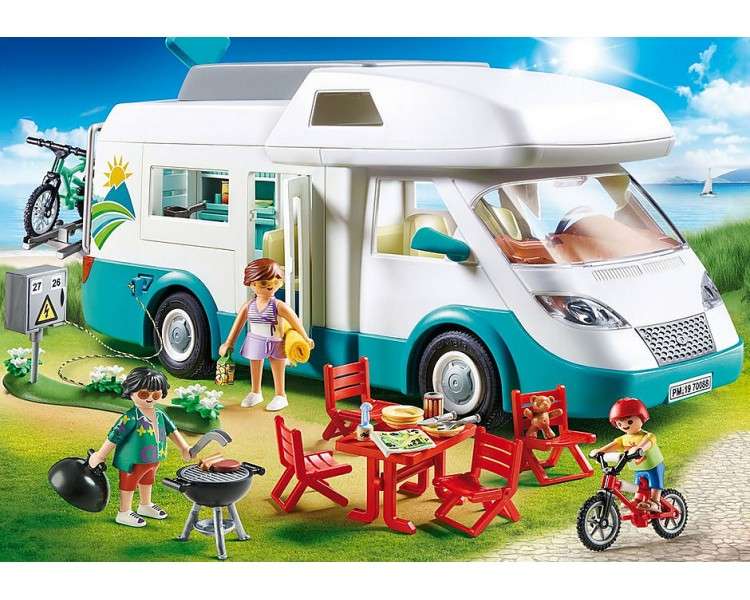 Playmobil diversion en familia caravana verano