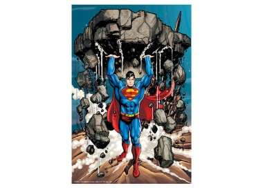 Puzzle 3d lenticular dc comics superman