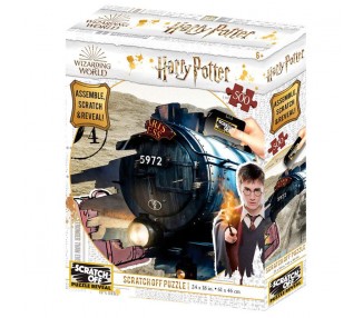 Puzzle rascar harry potter hogwarts express