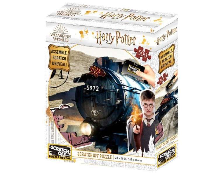 Puzzle rascar harry potter hogwarts express