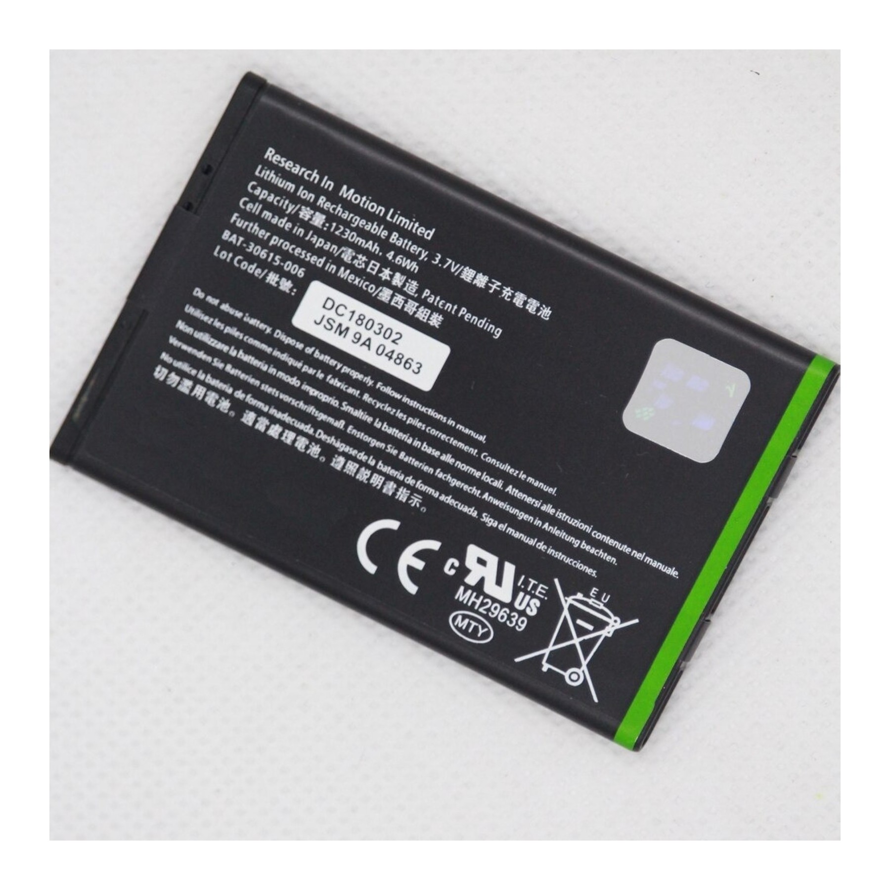 Bateria Original Blackberry J-M1 Jm1 Bold Curve 9850 9860 9900 9930 9380 Torch