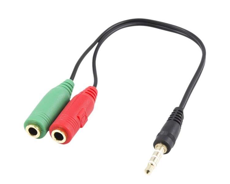 Cable adaptador audio ewent jack 35mm