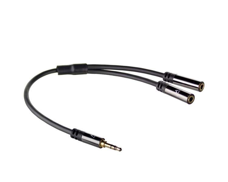 Cable divisor audio ewent jack 35mm