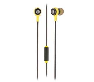 NGS Auriculares metalicos cplano 12m Negro
