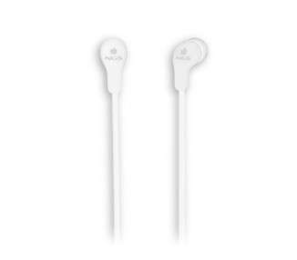 NGS Auriculares metalicos cplano 12m Blanco