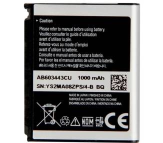 Bateria Ab553443Ce Para Samsung F490 U700 U708 Z370 Z378 Z560 Z568 Z720 Z728