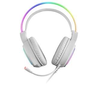 MARS GAMING Auricular MHRGB PC PS4 PS5 XBOX White