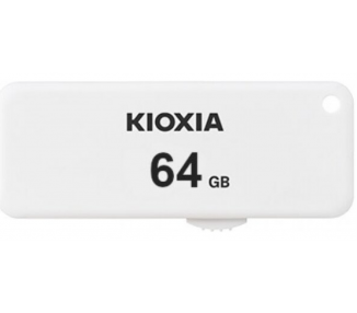 USB 20 KIOXIA 64GB U203 BLANCO