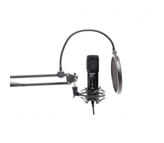 iggual Microfono USB con brazo ajustable Pro Voice