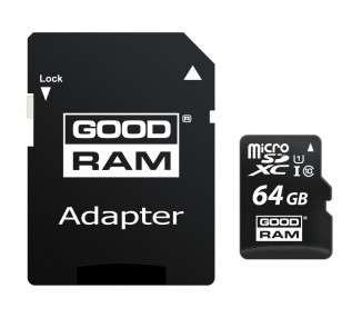 Goodram M1AA Micro SD clase 10 64GB c adapt