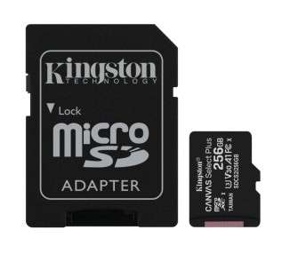 Kingston SDCS2 256GB microSD XC clase 10 256GB c a