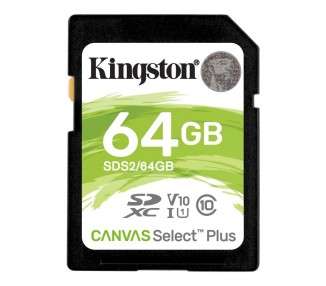 Kingston SDS2 64GB SD XC 64GB clase 10