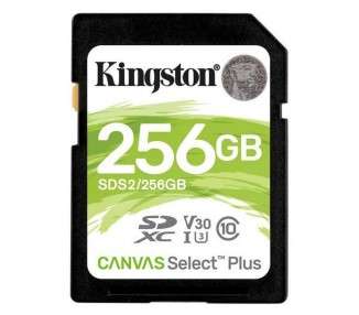 Kingston SDS2 256GB SD XC 256GB clase 10
