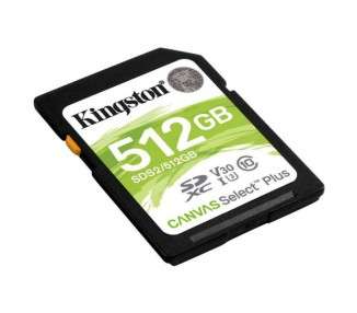 Kingston SDS2 512GB SDXC 512GB clase 10