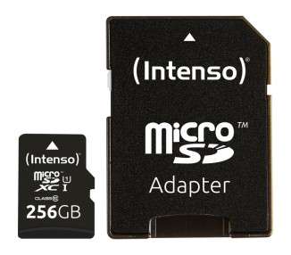 Intenso 3423492 Micro SD UHS I Premium 256G c adap